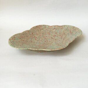 Vintage Copco? Speckled Confetti Multicolored Melamine Cloud Trinket Dish